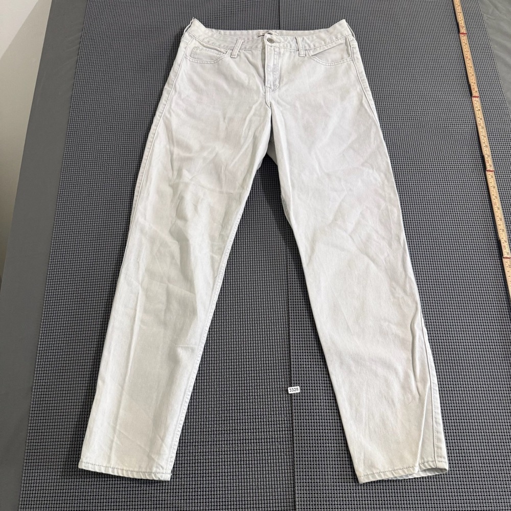 Hollister Womens Light Wash High Rise Straight Leg Jeans Size 11 W30